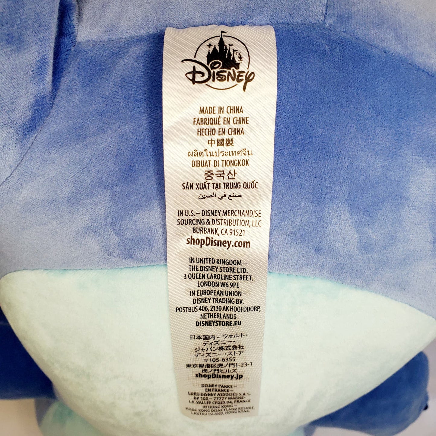 LNew-Stitch Disney Dream Friends Baby Stitch 25" Sleeping Pillow Stuffed Animal