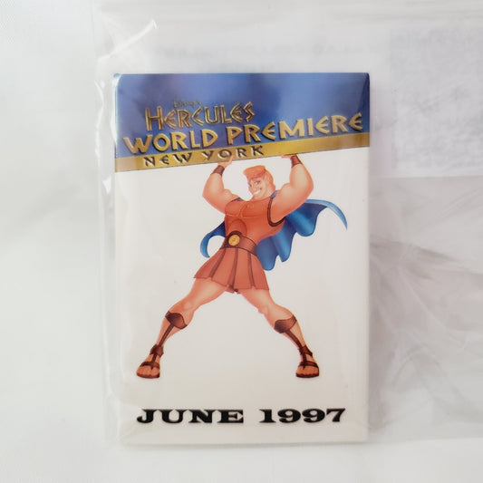Disney Hercules World Premiere June '97 Metal Collectible Pin Vintage - NWOT