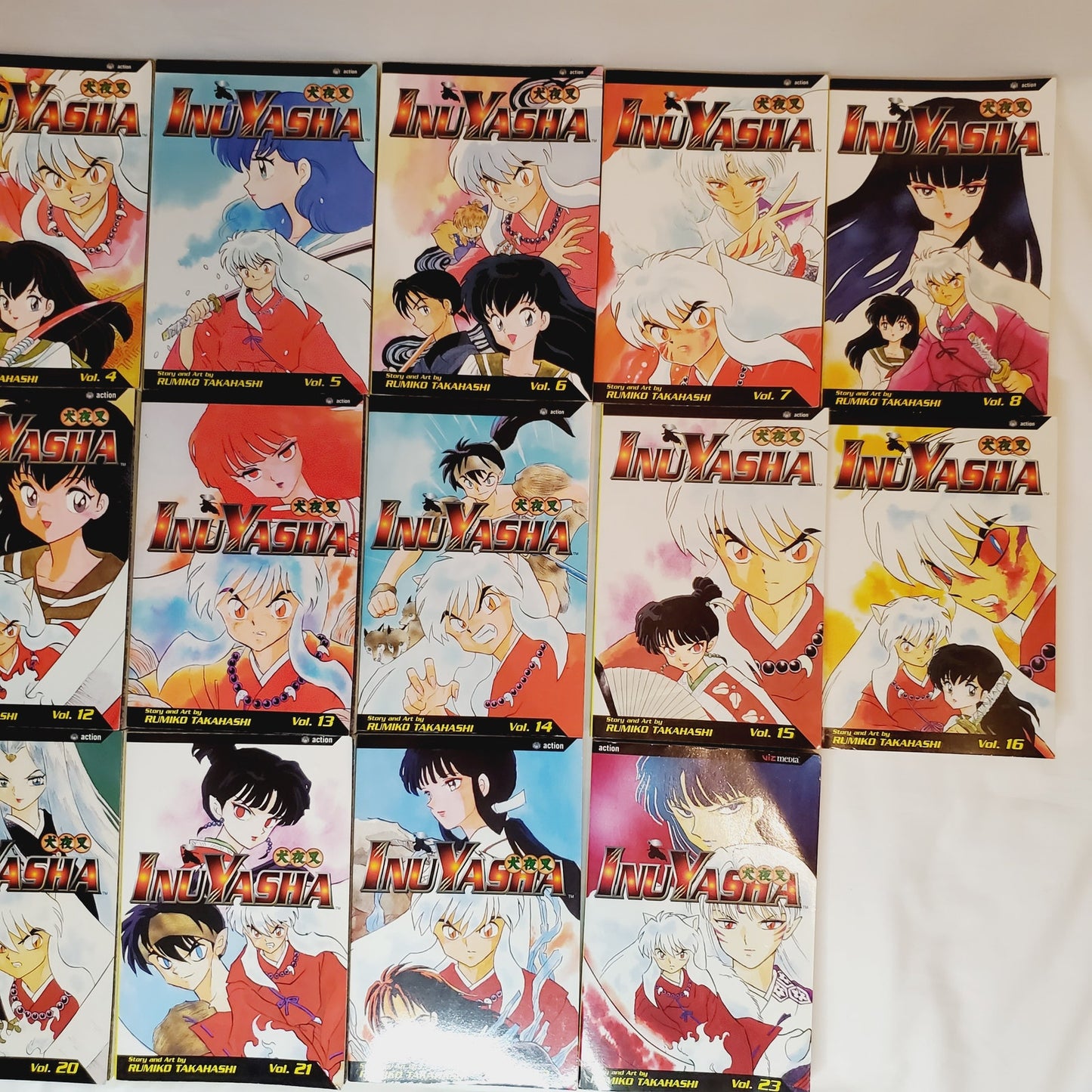 InuYasha Vintage '03 Complete 1-23 Solid Run Action Eng Rumiko Takahashi-LNew