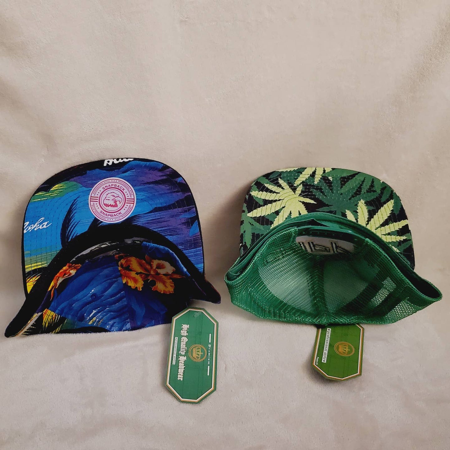 Crippy Embroidered Headwear Cannabis Marijuana 420 Adjustable Trucker Hats - NWT