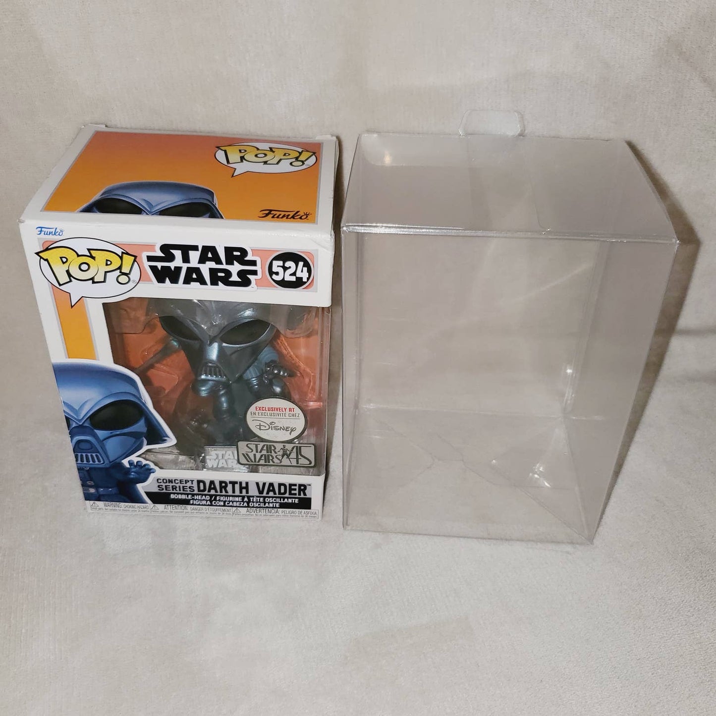 Disney Star Wars Darth Vader Pop w/ Box Protector '22 Disney Parks Exclusive Funko