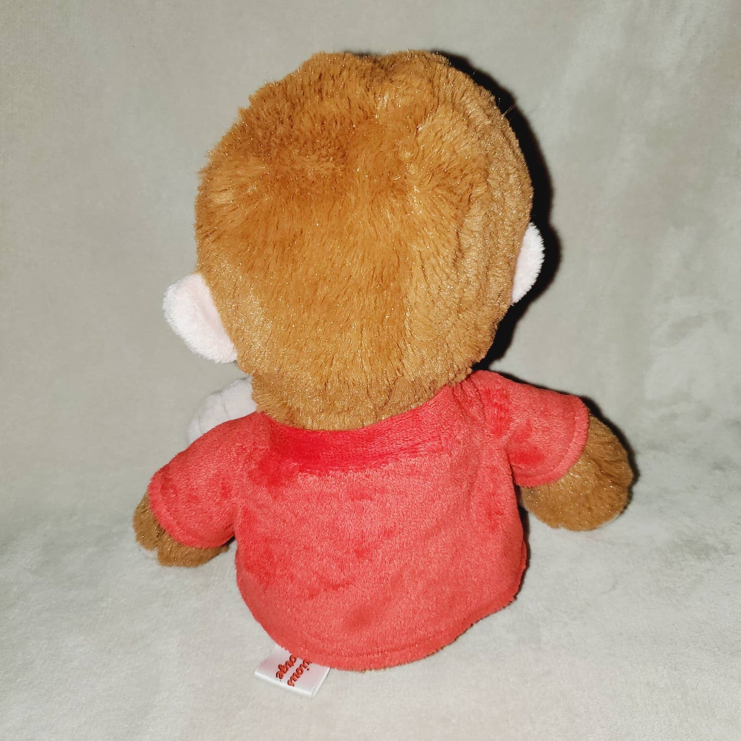 Curious George Animal Adventure 2019 Polyester Fibers 12"x10" Plushy Gift - LNew