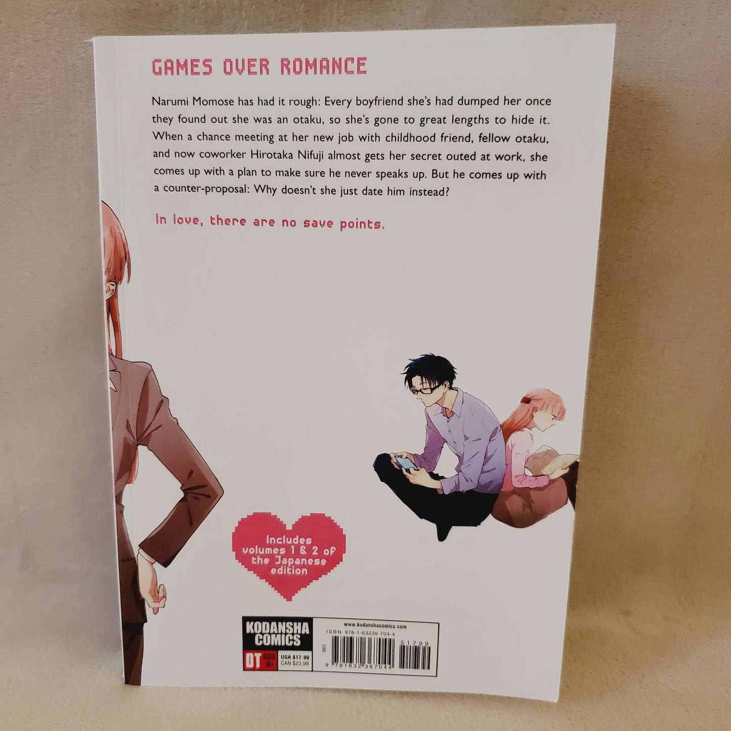 Graphic Novel Wotakoi: Love is hard for Otaku Volume 1&2 Paperback 2018 Romance - NWOT