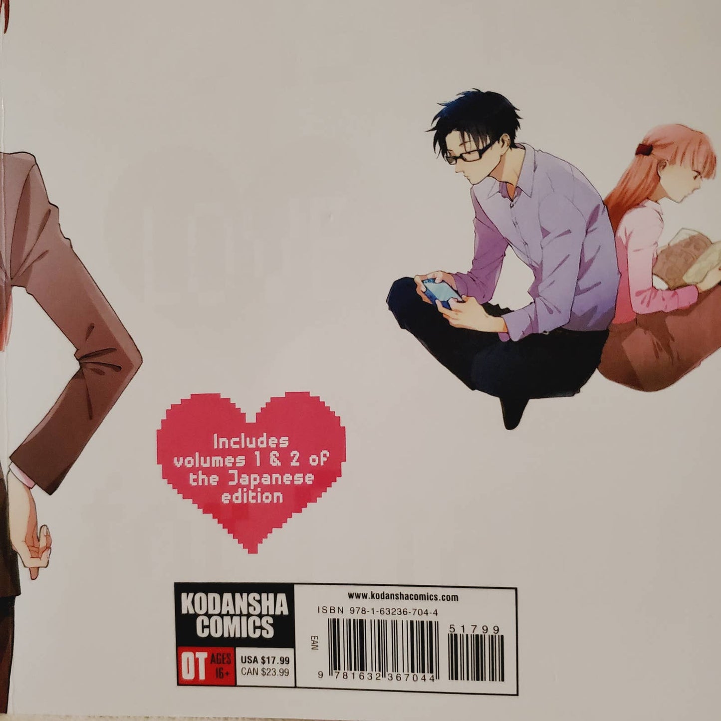 Graphic Novel Wotakoi: Love is hard for Otaku Volume 1&2 Paperback 2018 Romance - NWOT