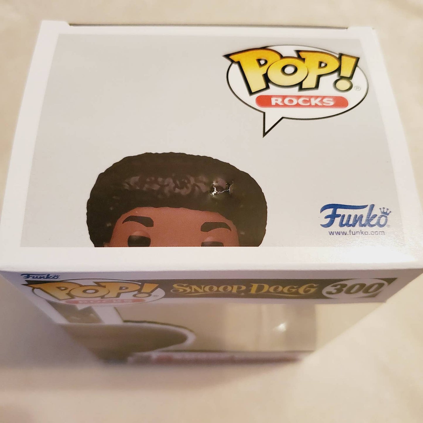 Snoop Dogg Funko POP! Rocks 300. Vinyl Figurine. Released 2022 - NIB