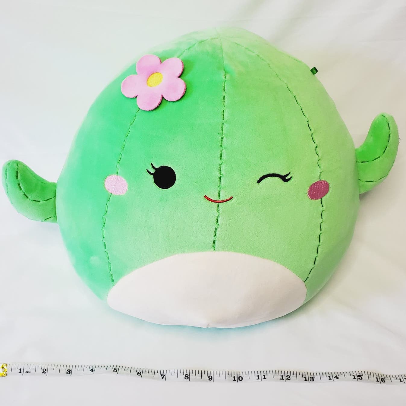 Maritza the Cactus Squishmallow Large 18"×12" Kawaii Cute Super Soft Squish-NWOT