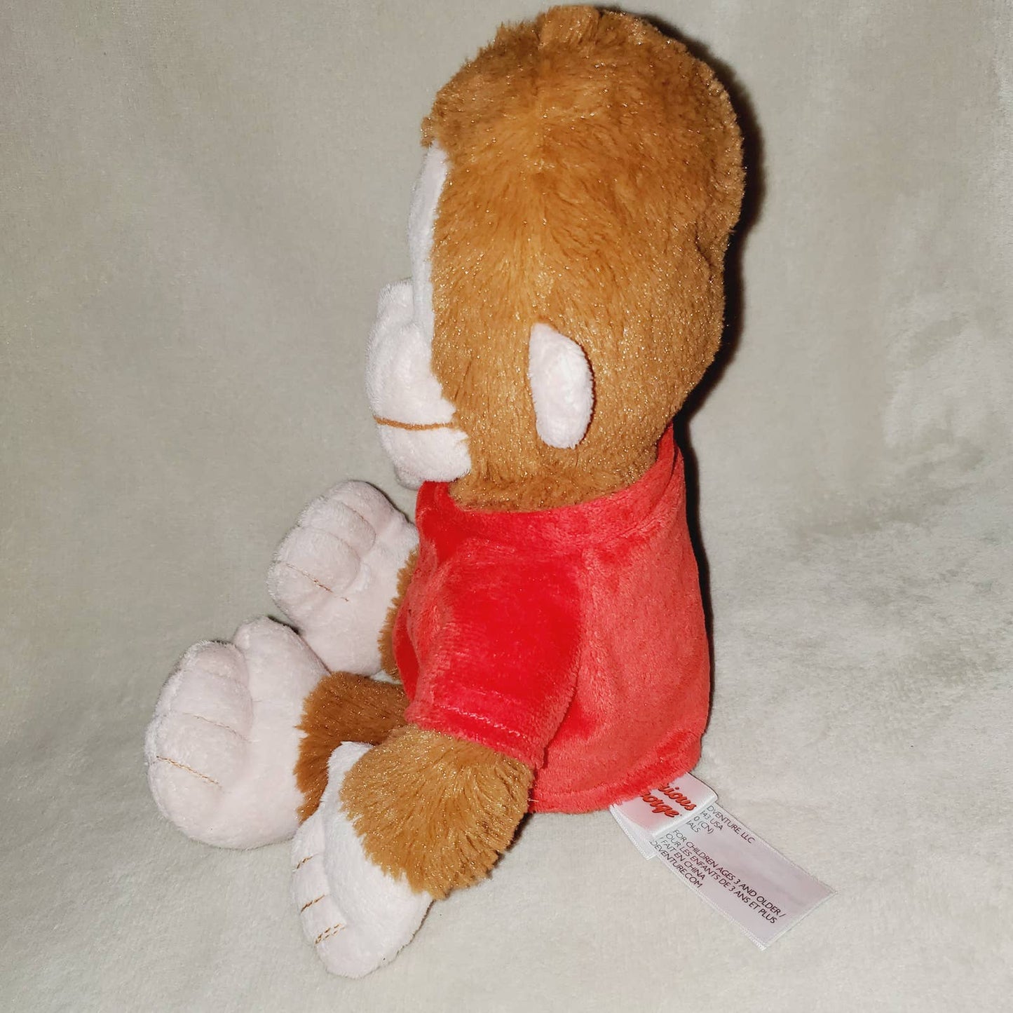 Curious George Animal Adventure 2019 Polyester Fibers 12"x10" Plushy Gift - LNew