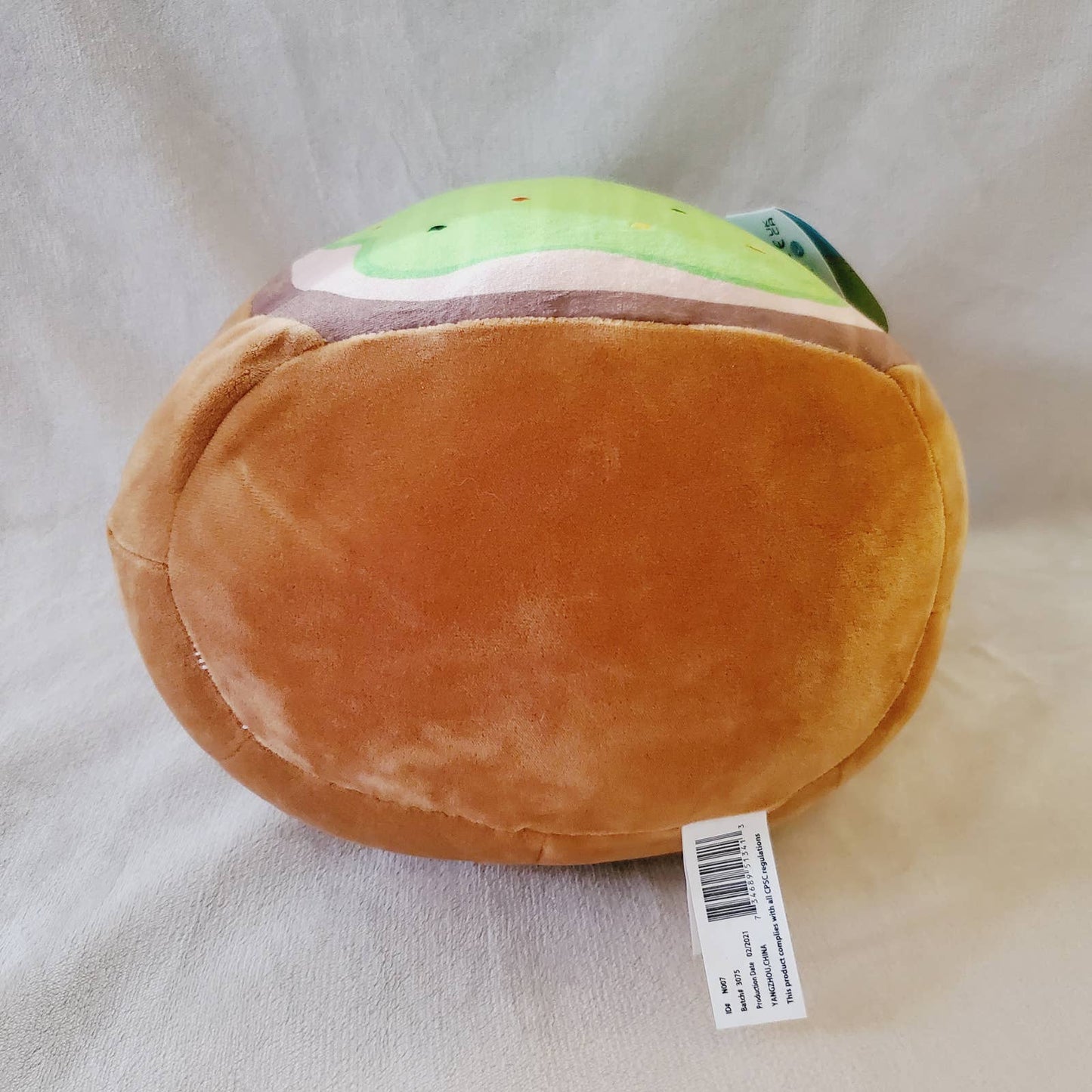 Squishmallow Sinclair the Avocado Toast NWT Large KellyToy. Super Soft Snuggler - NWOT