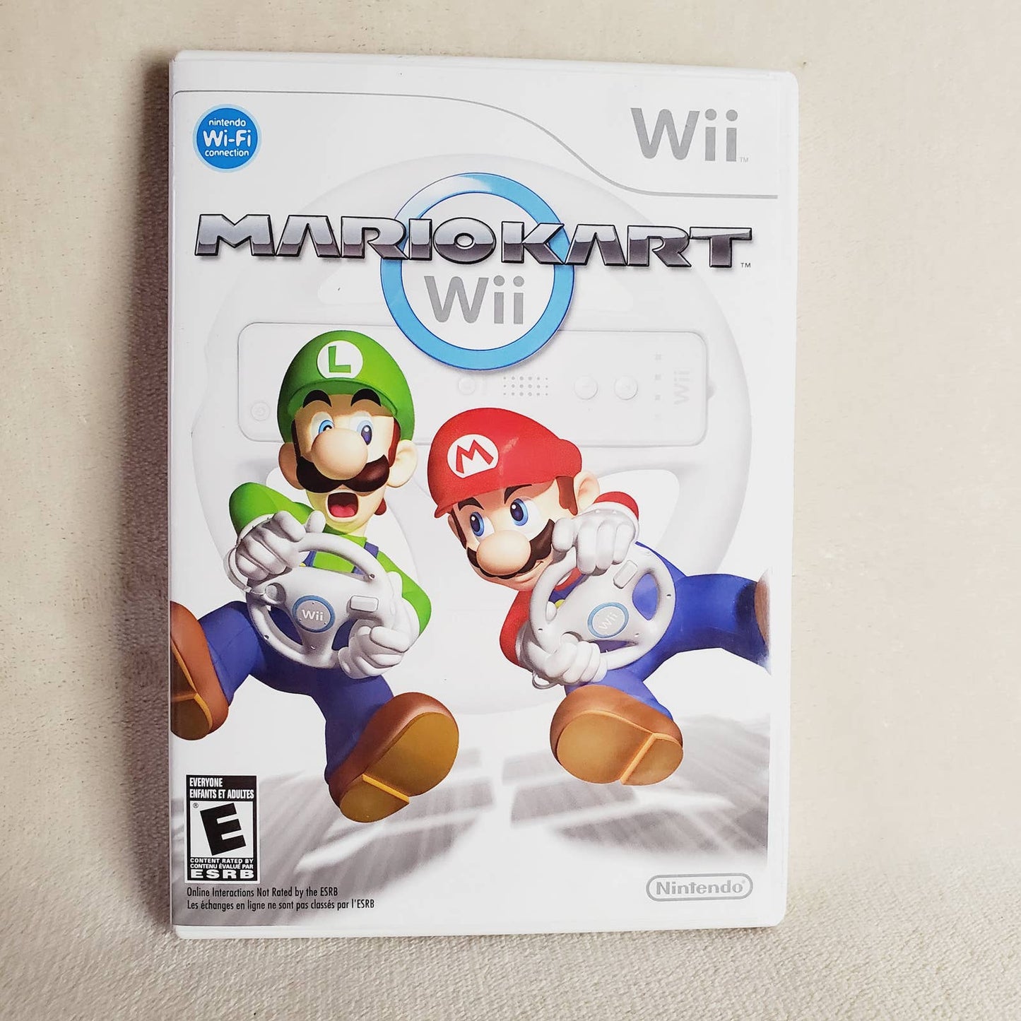 Mario Kart Wii 2008 Nintendo E:Everyone Family and Friends Multiplayer Game