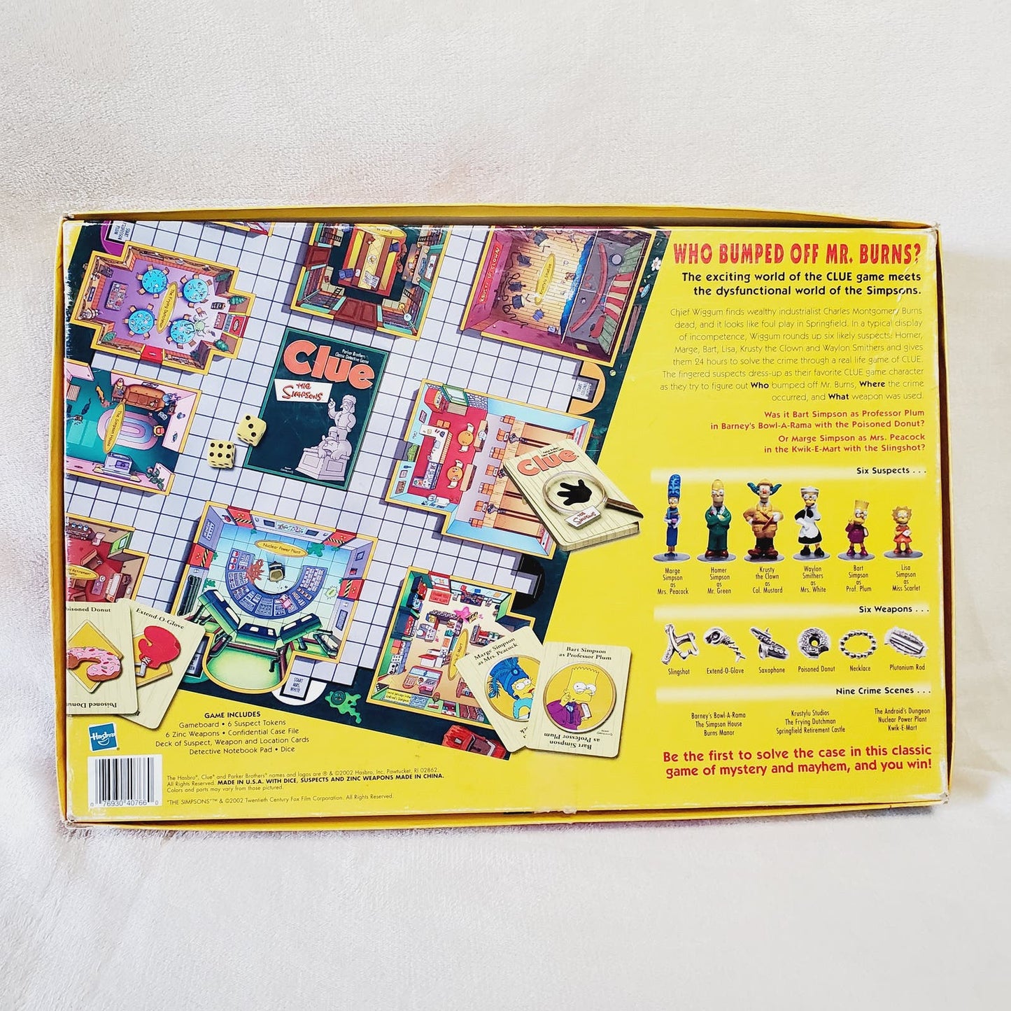 Simpsons Bundle. Simpsons Clue, Universal Plushes, Bart's Guide to Life Hardback