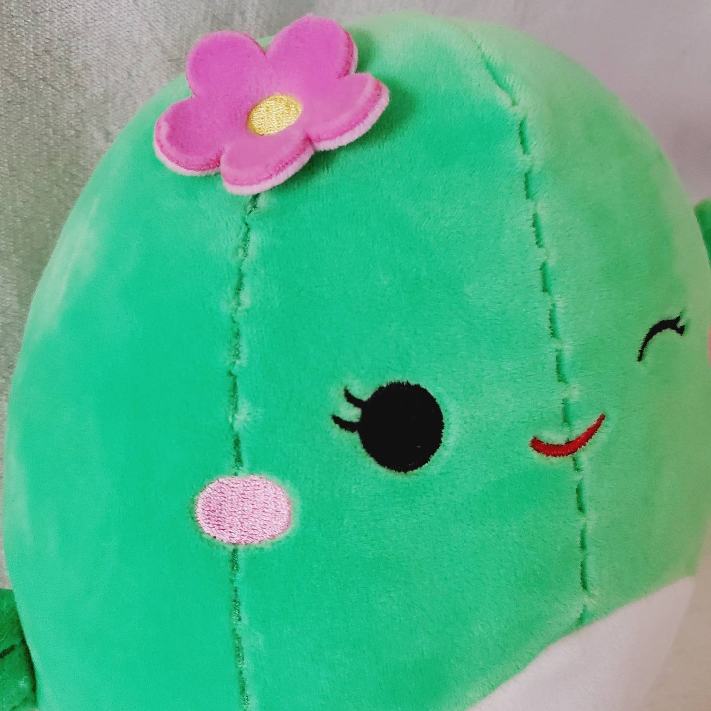 Squishmallow Maritza the Cactus w/ Pink Flower 12" KellyToy. Birthday. Gift - NWOT